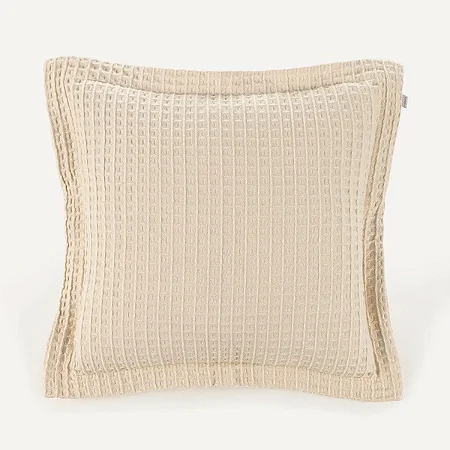 Almofada Decorativa Quadrada 100% Algodão Denver Areia