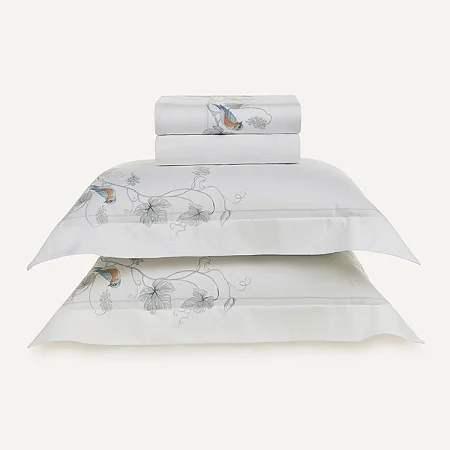 Jogo de Cama King 300 Fios 100% Algodão Videira- Karsten