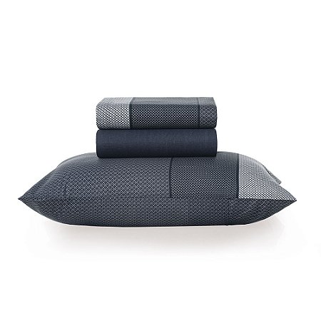 Jogo de Cama 3 Peças  100% algodão Castelo Solteiro Karsten