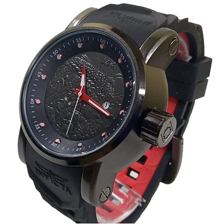 relogio masculino invicta yakuza