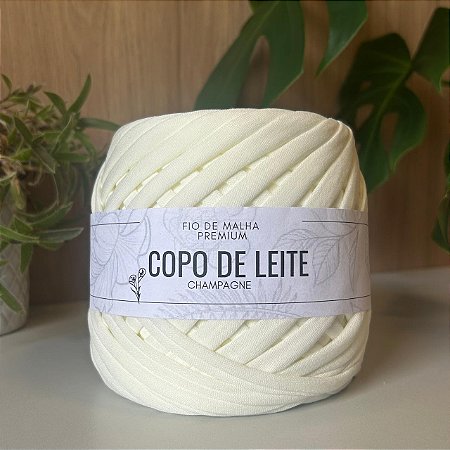 Fio de Malha Premium - Copo de Leite - Champagne