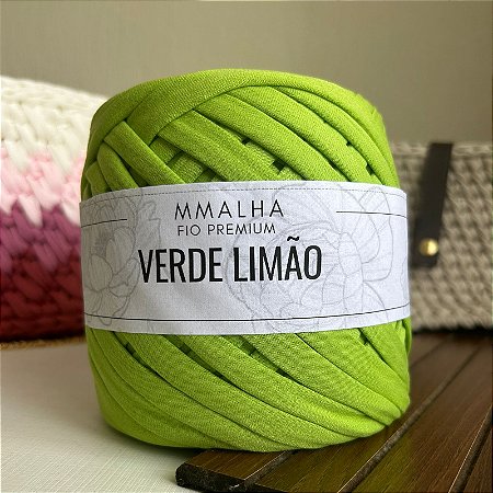 Fio de Malha Premium - Verde Limão