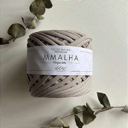 Fio de Malha Premium - Castanha Areia - 20mm