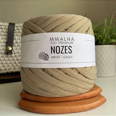 Fio de Malha Premium - Nozes - Caqui