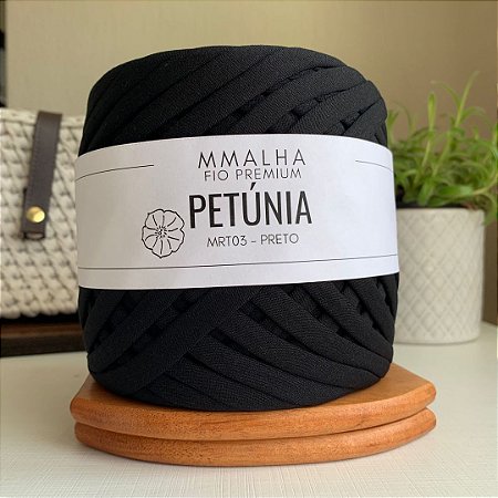 Fio de Malha Premium - Petúnia - Preto