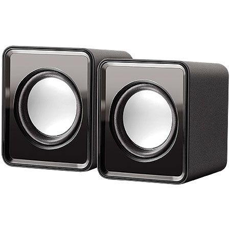 CAIXA DE SOM 2.0 MINI 3W RMS SP151 PRETA