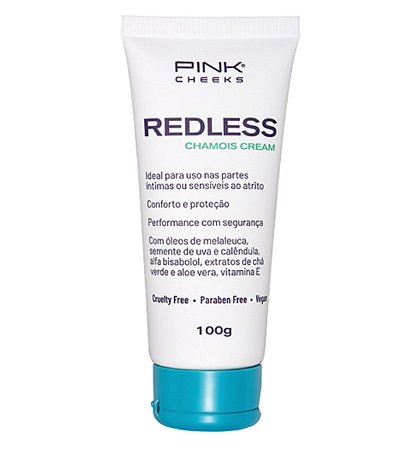 Pink Cheeks Creme Antiassaduras Redless Chamois Cream - 100g