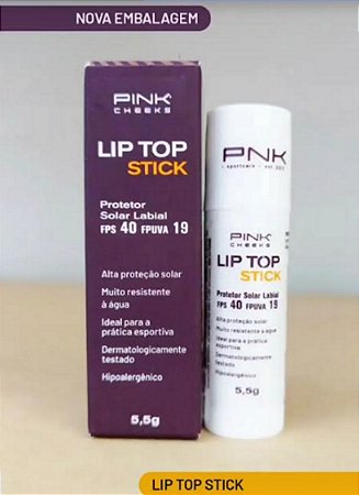 Protetor Solar Labial Lip Top Stick FPS 40
