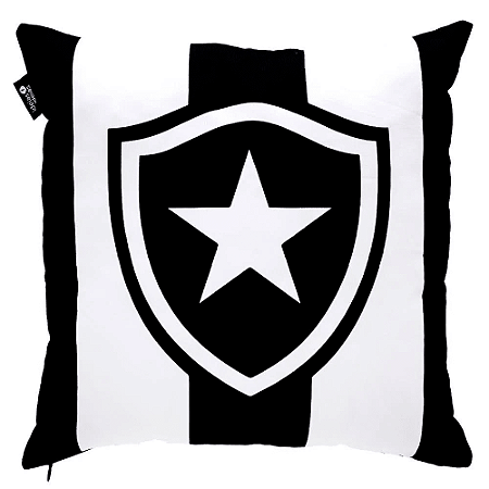 CAPA DE ALMOFADA 40X40 COM PORTA OBJETOS - BOTAFOGO