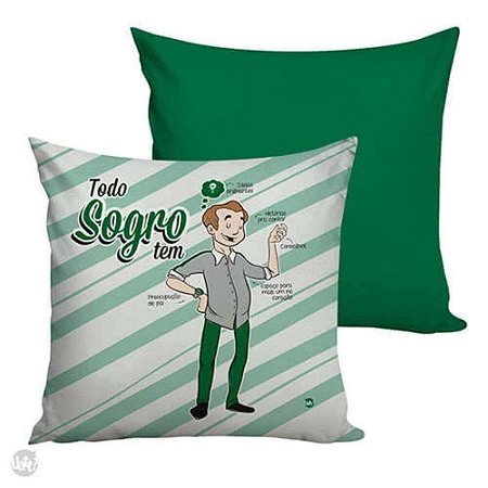 CAPA DE ALMOFADA TODA FAMILIA TEM 2 - SOGRO