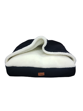 Cama Com Cobertor Cão e Gato Black to White ZaraBlue