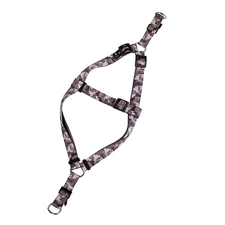 Peitoral Americano para Cachorros Camuflado ZaraBlue