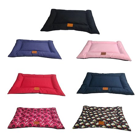 Colchonete ZaraBlue Cama Pet Med 80x55 Cachorro Gato Lavável