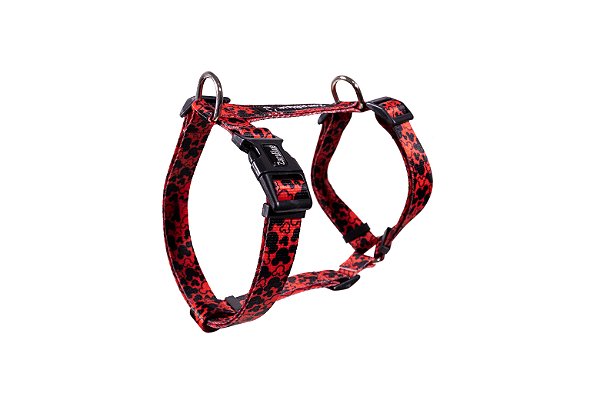Peitoral H para Cachorro e Gato Red Mouse ZaraBlue
