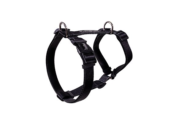 Peitoral H para Cachorro e Gato Black ZaraBlue