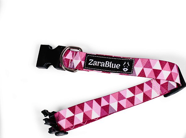 Coleira para Cachorro Lumix Rosa ZaraBlue
