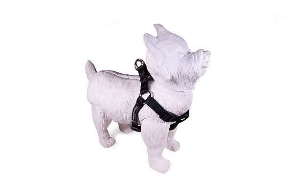 Peitoral Americano para Cachorros Black ZaraBlue