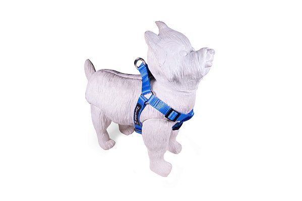 Peitoral Americano para Cachorros Azul ZaraBlue