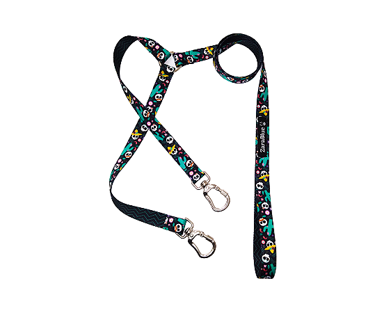 Guia Dupla para passeio Cachorro Guadalupe ZaraBlue