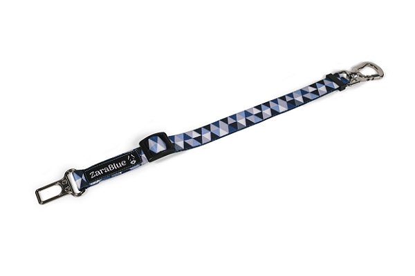 Adaptador De Cinto De Segurança Cachorro Lumix Azul Zarablue
