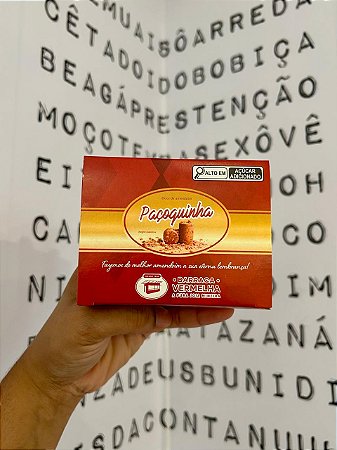 Paçoca em rolha 12Un Barraca Vermelha