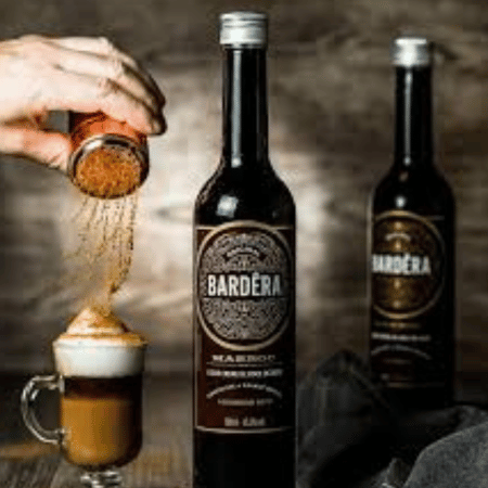 Licor de Doce de Leite Bardera 500ml - Sabor Café