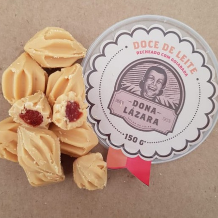 Doce de Leite com goiabada Dona Lazara 150g