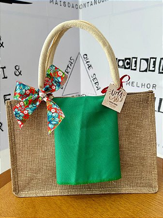 Monte Sua Cesta - Sacola de Juta