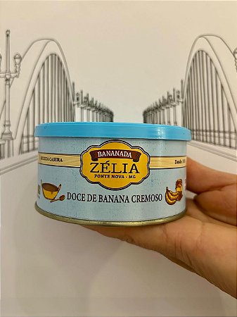 Bananada Cremosa Zero 400g - Zélia
