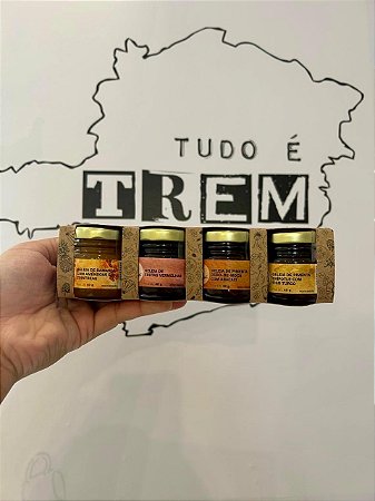 Kit Mini Geleias Seleção Queijista - Deli Chat