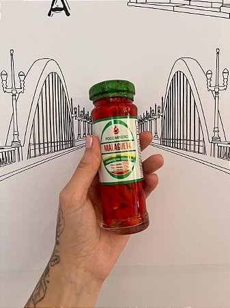 Pimenta em conserva 200g - Fogo Mineiro