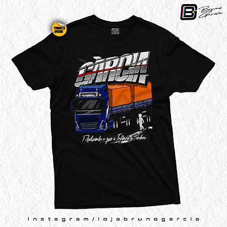 Camiseta Infantil FH RodoTrem Preto