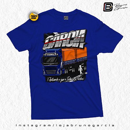 Camiseta Infantil FH RodoTrem Azul
