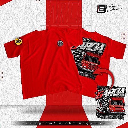 Camiseta Infantil 112H Cavalo Vermelho