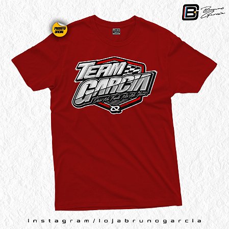 Camiseta New Team Garcia Vermelho