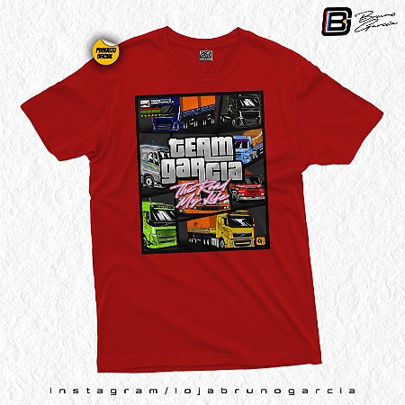 Camiseta GTA Vermelho