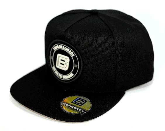 Boné TRUDFS Aba Reta Preto