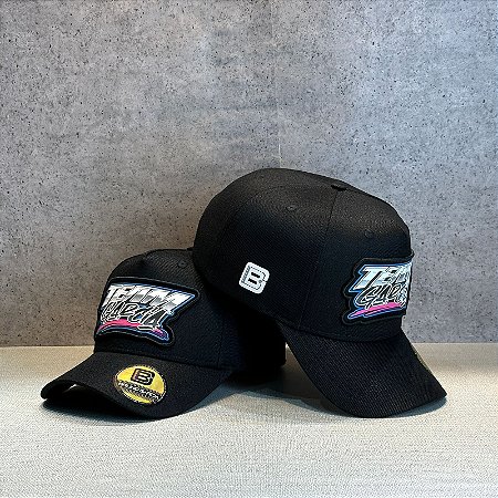 Boné Team Garcia Ceaseiro Aba Curva Preto