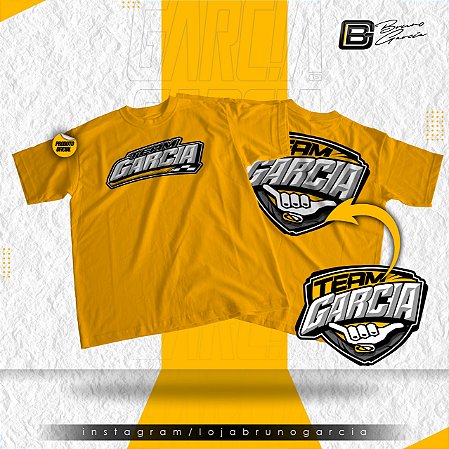 Camiseta Team Garcia Vibes Amarelo