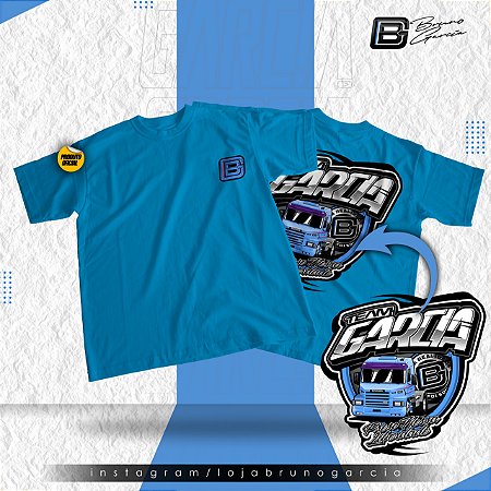 Camiseta Cavalo 143H Azul Turquesa