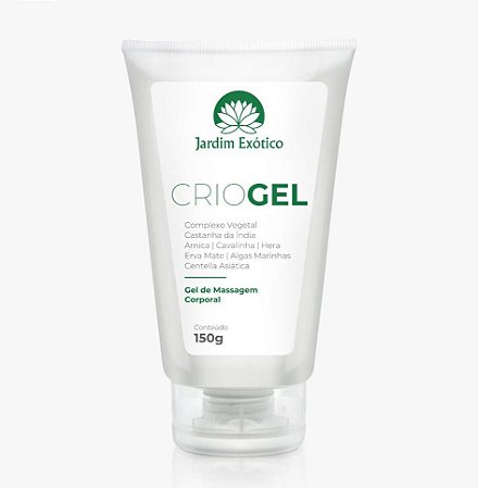 Gel Ativador de Metabolismo Para Massagem Corporal - Crio Gel 150gr