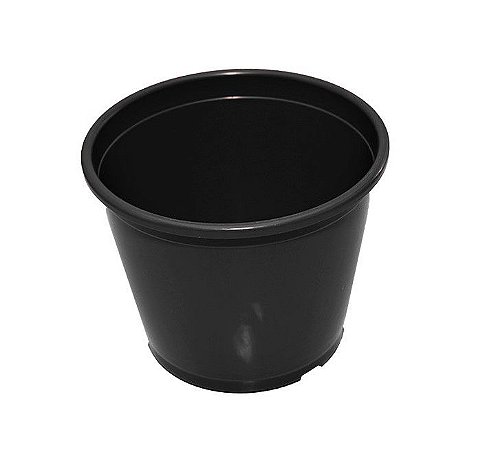 Vaso Plástico P20 - Preto - 2,8 Litros