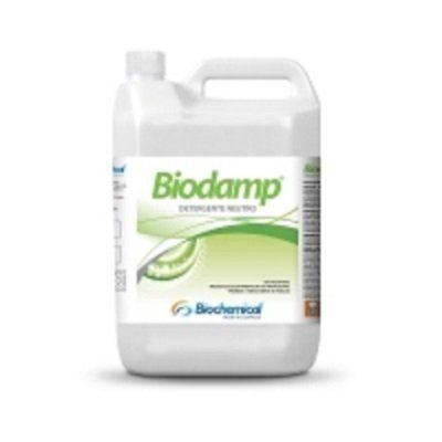 BIODAMP Galão 5 Lts - Limpeza Diária de Piso, com Cera, ardósia, vinílico, paviflex, cerâmico, borracha - Biochemical