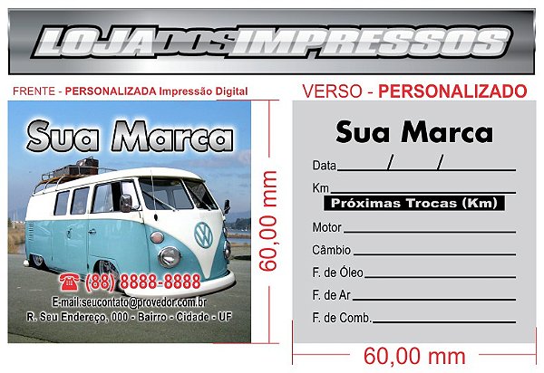 1.000 unidades Eletrostático (Sem Cola).
