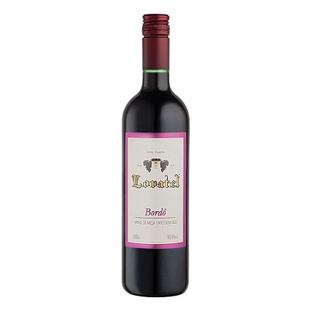 Vinho Tinto de mesa Bordô Demi-Sec Giuseppe Lovatel 750ml
