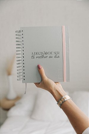 Planner pessoal A DECISÃO DE SER 1% MELHOR AO DIA