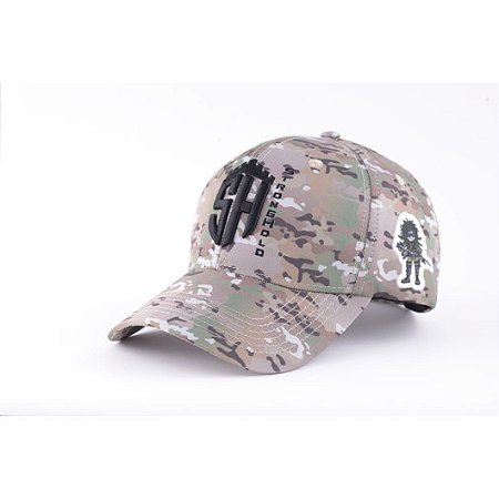 Boné StrongHold Aba Curva Multicam Sniper