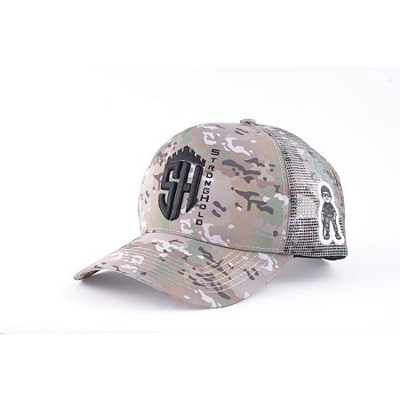 Boné StrongHold Trucker Multicam Medic