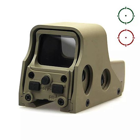 RedDot Mod 551 p/ Trilho 22mm - TAN