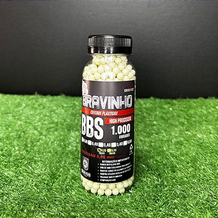 BBS BRAVINHO AIRSOFT 0.25G - 1000UN TC
